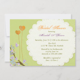 Romantic Spring Green Vrijgezellenfeest Kaart