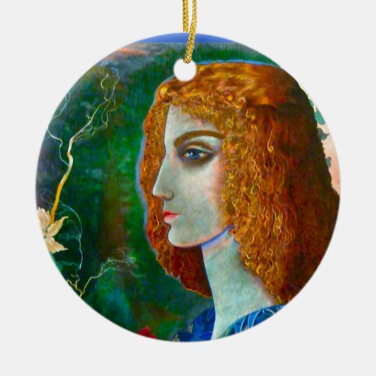 Romantic Spring Pendant Keramisch Ornament (Voorkant)