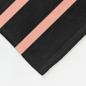 Romantic Spring Peony in Bleek strand Fleece Deken (Hoek)