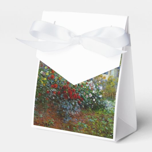 Romantic Spring Wedding  Monet Garden Bedankdoosjes (Voorkant Zijde)