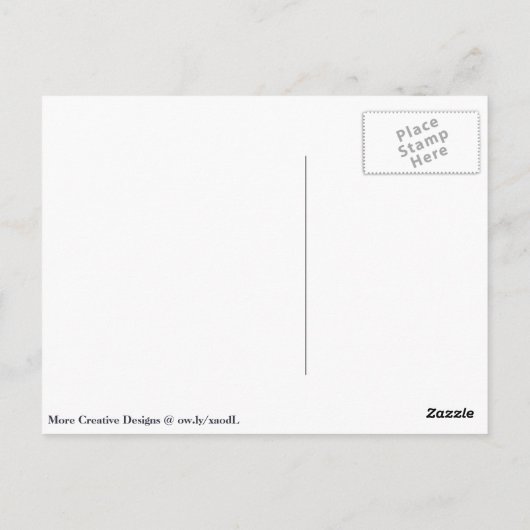 Romantic Spring Wedding  Monet Garden Briefkaart (Achterkant)