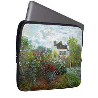 Romantic Spring Wedding  Monet Garden Laptop Sleeve