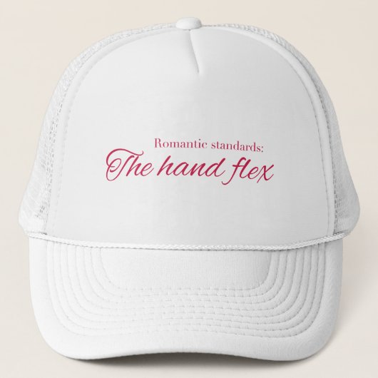 Romantic standards: The hand flex - Pride & Preju Trucker Pet (Voorkant)