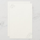 Romantic Stationery for L and P revision Briefpapier (Voorkant / Achterkant)