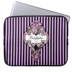 Romantic Steampunk Gothic Gepersonaliseerd Laptop Sleeve