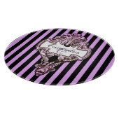 Romantic Steampunk Gothic Gepersonaliseerd Snijplank (Hoek)