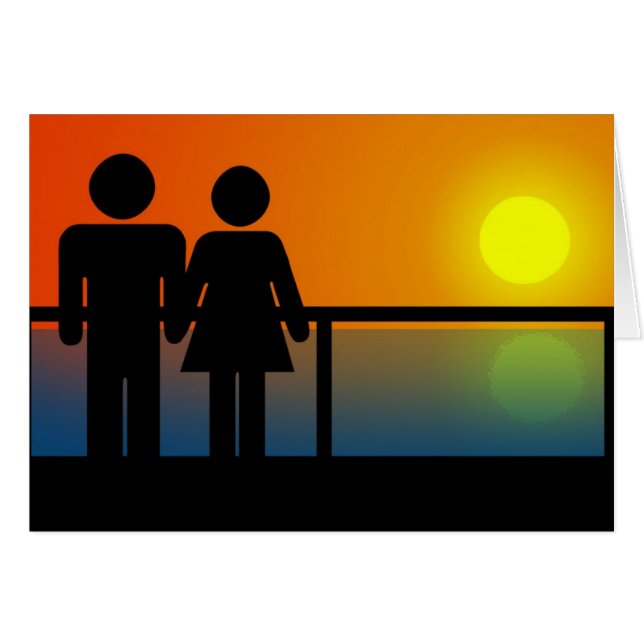 Romantic Sunset (Voorkant Horizontaal)