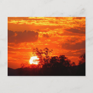 Romantic Sunset Briefkaart