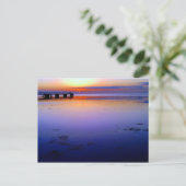 Romantic Sunset Briefkaart (Staand voorkant)
