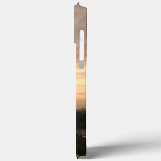  Romantic Sunset Eiffel Tower Paris Frankrijk Case-Mate iPhone Case (Achterkant / Links)