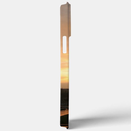 Romantic Sunset Eiffel Tower Paris Frankrijk Case-Mate iPhone Case (Achterkant / Rechts)