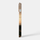 Romantic Sunset Eiffel Tower Paris Frankrijk iPhone 15 Case (Linkerkant)