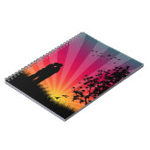 Romantic Sunset notebook Notitieboek (Linkerzijde)
