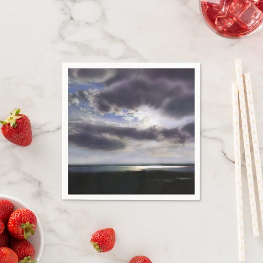 Romantic Sunset over het meer Servet (Insitu)