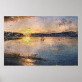Romantic Sunset Stroll Poster (Voorkant)