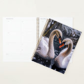 Romantic Swans in a Winter Wonderland Planner (Display)