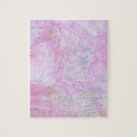 Romantic Sweet Happy Nieuwjaar 2016 Zachte Roze Legpuzzel (Verticaal)