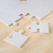 Romantic Sweet Love Modern Donut Tic Tac Toe Legpuzzel (Zijkant)