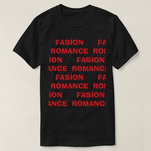 ROMANTİC T-SHİRT T-SHIRT (Design voorkant)