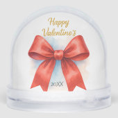 Romantic Tango Dance Couple Personalized Gift Sneeuwbol (Achterkant)