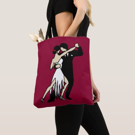 Romantic Tango Dancers Tote Bag (Dichtbij)