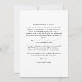 Romantic Three Wedding Engagement Photos Collage (Achterkant)