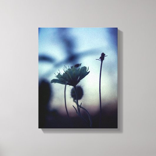 Romantic Trees & Flowers – Botanical Fantasy Boho Canvas Afdruk (Voorkant)