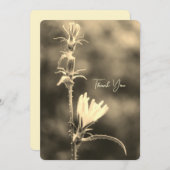 Romantic Trees & Flowers – Botanical Fantasy Boho  Feestdagenkaart (Voorkant / Achterkant)