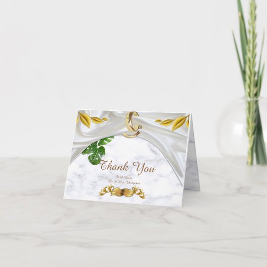 Romantic Tropical Bedankt (Voorkant)