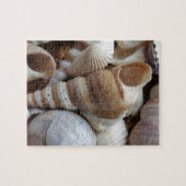 Romantic Tropical Exotic Sea Shells Beach Love Legpuzzel (Horizontaal)