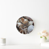Romantic Tropical Exotic Sea Shells Beach Love Ronde Klok (Huis)