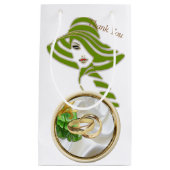 Romantic Tropical Gift Bag Klein Cadeauzakje (Voorkant)