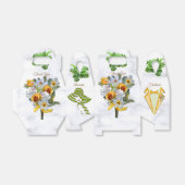 Romantic Tropical Gift Box Bedankdoosjes (Uitgevouwen)