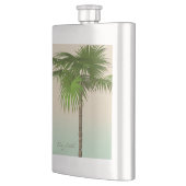 Romantic Tropical Palm Tree - Gepersonaliseerd Flacon (Links)