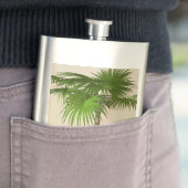 Romantic Tropical Palm Tree - Gepersonaliseerd Flacon (Voorbeeld)