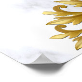 Romantic Tropical Wedding Favors Poster (Hoek)