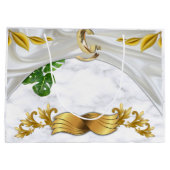 Romantic Tropical Wedding Groot Cadeauzakje (Achterkant)