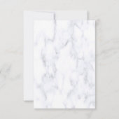 Romantic Tropical Wedding RSVP Kaart (Achterkant)