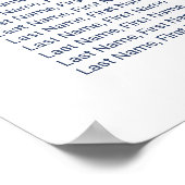 Romantic tuinbouwgrafiek poster (Hoek)