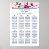 Romantic tuinbouwgrafiek poster (Voorkant)