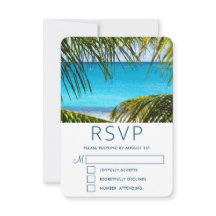 Romantic Turquoise Tropical Beach Wedding