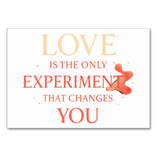 Romantic Typography Art Kaart