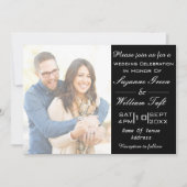 Romantic Uitnodiging tot weduwschap (Voorkant)