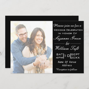 Romantic Uitnodiging tot weduwschap