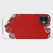 Romantic Valentijn Love Heart Red Case-Mate iPhone Case (Achterkant (horizontaal))