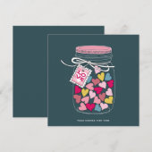 Romantic - Valentijnsdag - Jubileum Kaart (Voorkant / Achterkant)