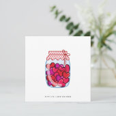 Romantic - Valentijnsdag - Jubileum Kaart (Staand voorkant)