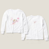 Romantic Valentine Art with Pink Heart Glow (Voorkant /achterkant)