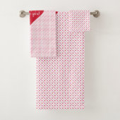 Romantic Valentine Bath Towel Gift for Wife Bad Handdoek (Insitu)