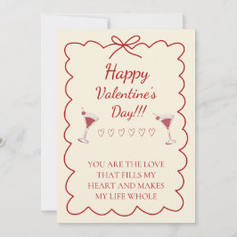 Romantic Valentine’s Day Card Kaart